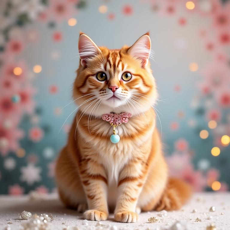 Cat Photography Studio Portrait Themed Setup London