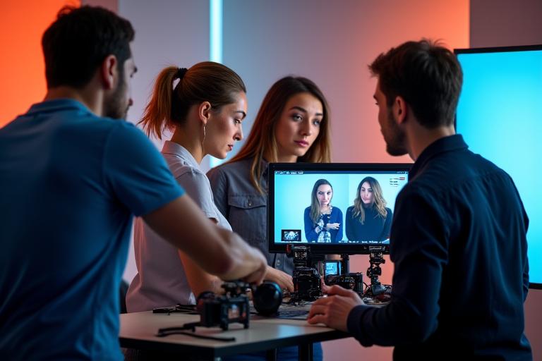 Commercial Photography Team in London Studio