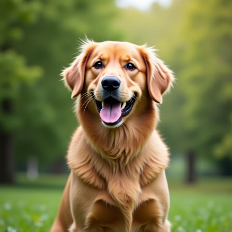 Pet Photography Golden Retriever Outdoor Portrait London